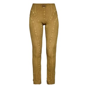 나이키 X KNWLS 컷아웃 골지 레깅스, 브라운계열, Standard XS