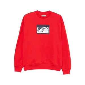 발리 그래픽 스웨트셔츠, 레드계열, L(KR 105)