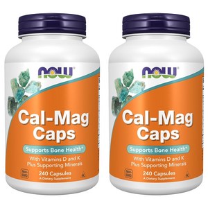 나우푸드 칼-마그 캡슐, 240정, 2개