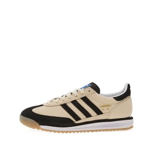 아디다스 3 스트라이프 레더 스니커즈, US men 11(KR 290), 베이지계열+블랙계열