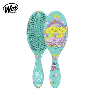 [웻브러쉬] 오리지널 디탱글러 친구들 캐릭터 디즈니 헤어 브러쉬 모발케어 빗, 폼폼푸린, 1개, 폼폼푸린