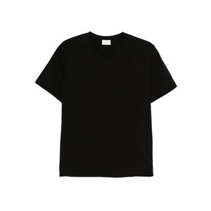 생로랑 크루 넥 반소매 티셔츠