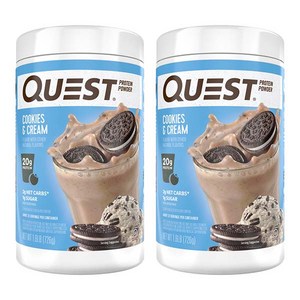 퀘스트뉴트리션 프로틴 파우더 단백질 보충제, 726g, 2개