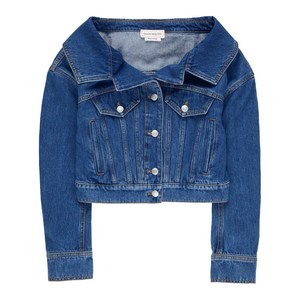 알렉산더맥퀸 크롭 데님 재킷