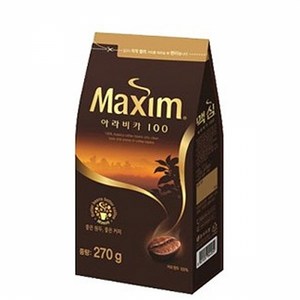 맥심 아라비카 100, 270g, 1개입, 8개