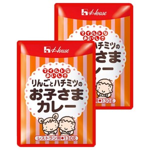 하우스푸즈 레스토랑용 사과와 꿀의 어린이 카레, 130g, 2개