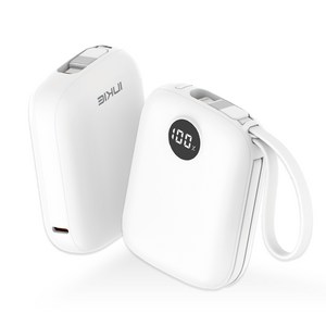 인키 초고속 22.5W PD 충전 케이블 일체형 대용량 보조배터리 10000mAh 멀티단자