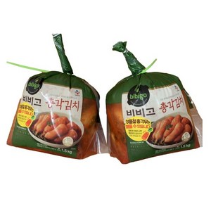 비비고 총각김치, 1.5kg, 2개