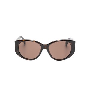 발렌시아가 기하학 프레임 로고 선글라스