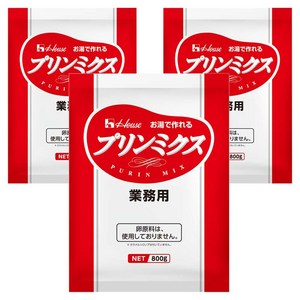 일본 하우스 업소용 푸딩 믹스 800g 3개, 800g, 3개