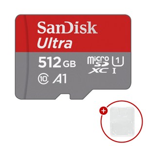샌디스크 마이크로SD카드 Ultra A1 울트라 SDSQUA + SD카드 케이스