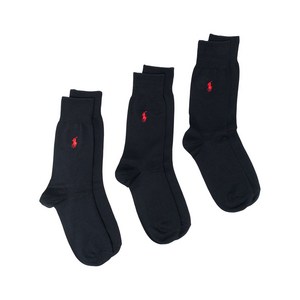 폴로랄프로렌 로고 자수 양말, EU 39-42, 블루계열
