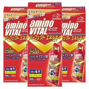아미노바이탈 아미노샷 퍼펙트 에너지 아미노산 2500mg 자몽 맛 4개입
