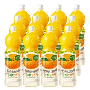 자연은 상큼오렌지, 1.5L, 12개