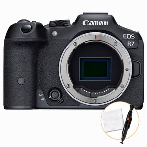 캐논 공식총판 EOS R7 BODY+ 렌즈 클리닝 펜+ 융 미러리스 카메라