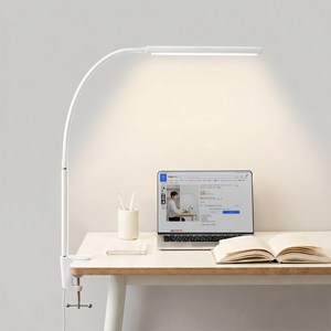 책상 조명 클램프 LED 스탠드 조명 밝기조절 색온도조절 데스크 공부 스탠드 조명 Airwit