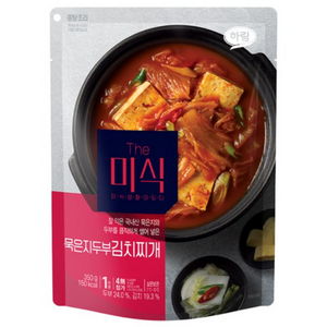 더미식 묵은지두부김치찌개, 350g, 1개