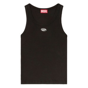 디젤 T-안키 로고 디테일 탱크 탑, 블랙계열, Standard XS(KR 44)