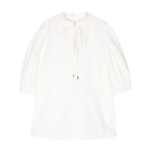 끌로에 벌룬 소매 블라우스, 화이트계열, France 36(KR 55)