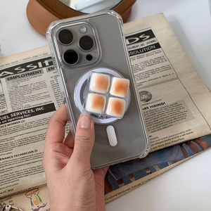 [키캡 맥세이프 톡] 언피넛 따끈따끈 식빵 키캡 맥세이프 스마트톡