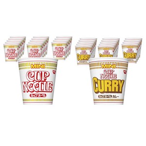 닛신 컵누들미니 36g + 커리 미니 43g