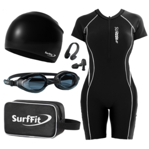 써핏 여성 3부 반소매 실내 원피스 수영복 6종 세트 SFSW012