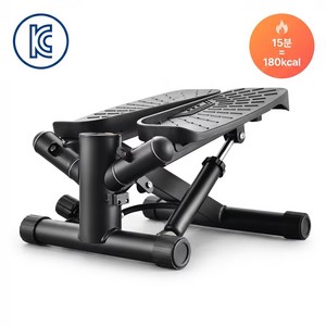 야간운동OK 저소음 듀얼유압 스텝퍼 | 초보자 LED 카운터 120kg 하중 보폭 조절 기능 홈트 하체 운동 다이어트 스텝퍼