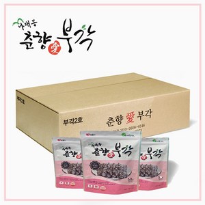 놀면 뭐하니 춘향애김부각 가정용, 500g, 3개