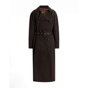 돌체앤가바나 더블 브레스티드 벨트 코트, 브라운계열, Italy 40(KR 44)
