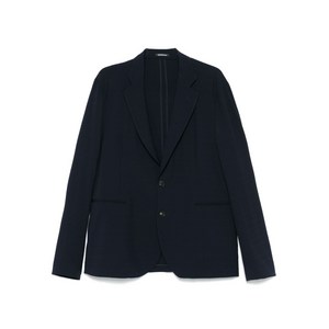 엠포리오아르마니 싱글 브레스티드 블레이저, 블루계열, Italy 54(KR 110)