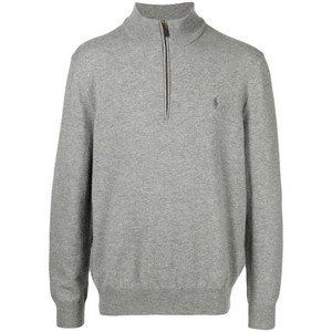 폴로랄프로렌 로고 자수 니트 스웨터