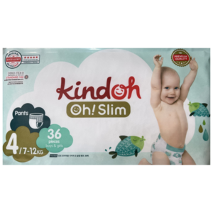 킨도 프리미엄 오슬림 팬티형 기저귀 아동용, 4단계, 36매