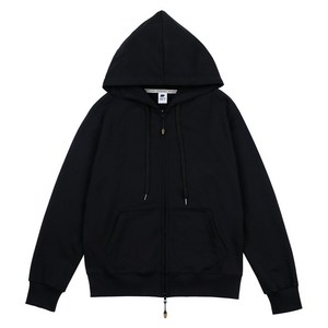 SO# 남녀공용 남성 여성 빅사이즈 무지 데일리 투웨이 베이직 후드집업(M/L/XL/2XL/3XL/4XL/5XL)