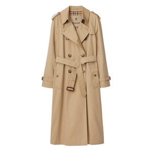 버버리 워털루 헤리티지 벨트 트렌치 코트, 베이지계열, UK 18(KR 88-99)