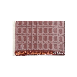 페라가모 간치니 패턴 코튼 스카프