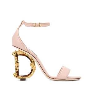 돌체앤가바나 케이라 바로크 힐 샌들, Europe 39.5(KR 265), 핑크계열