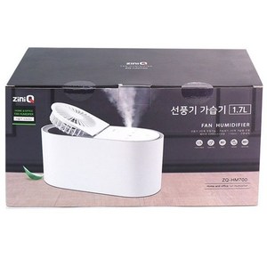 선풍기 가습기 1.7L ZQ-HM700, 상세페이지 참조, 1개