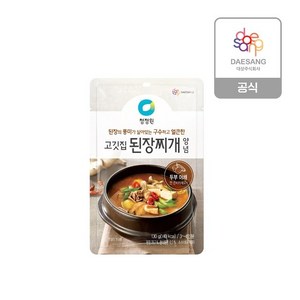 청정원 고깃집 된장찌개 양념, 130g, 1개