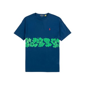 폴로랄프로렌 플레르 로고 디테일 티셔츠