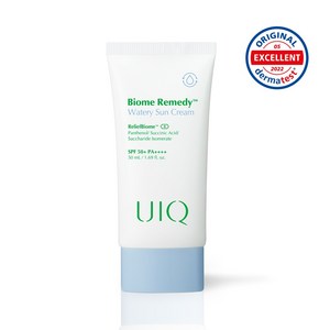 UIQ 바이옴 레미디 수분 선크림 Biome Remedy™ Watery Sun Cream, 50ml, 1개