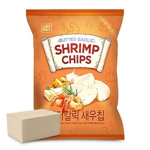 코스모스 버터갈릭 새우칩(64gx16EA), 64g, 16개