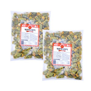 식재명가 매콤 김말이 2kg x 2개 (25g x 80ea)