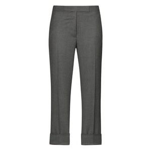 톰 브라운 크롭 슬림 핏 팬츠