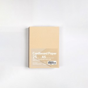 PaperPhant 하드보드지 (두껍고 단단한 종이) cardboard paper, 미색 A5 25매