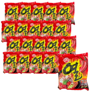 오뚜기 열라면 120g, 20개, (5개입 X 4팩)