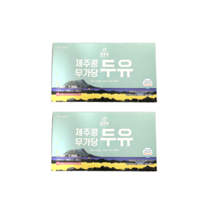 총각네 제주콩 무가당 두유, 190ml, 40개
