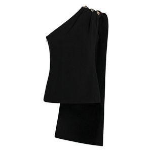 보테가 베네타 크레이프 탑, 블랙계열, Italy 40