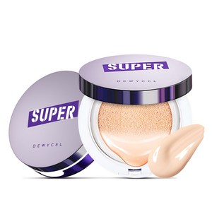 듀이셀 슈퍼플 쿠션 파운데이션 15g, 21호, 1개