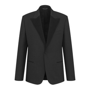 디올 숄 라펠 싱글 버튼 재킷, 블랙계열, IT/FR 52(KR 110)