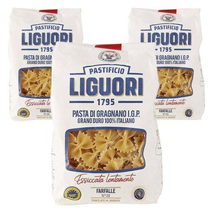 리구오리 파스타 디 그라냐노 IGP 파르팔레 넘버 30, 500g, 3개